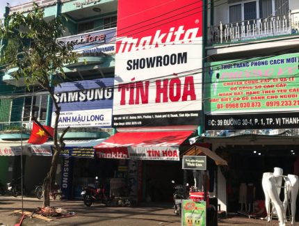 SHOWROOM MAKITA TÍN HÒA HẬU GIANG
