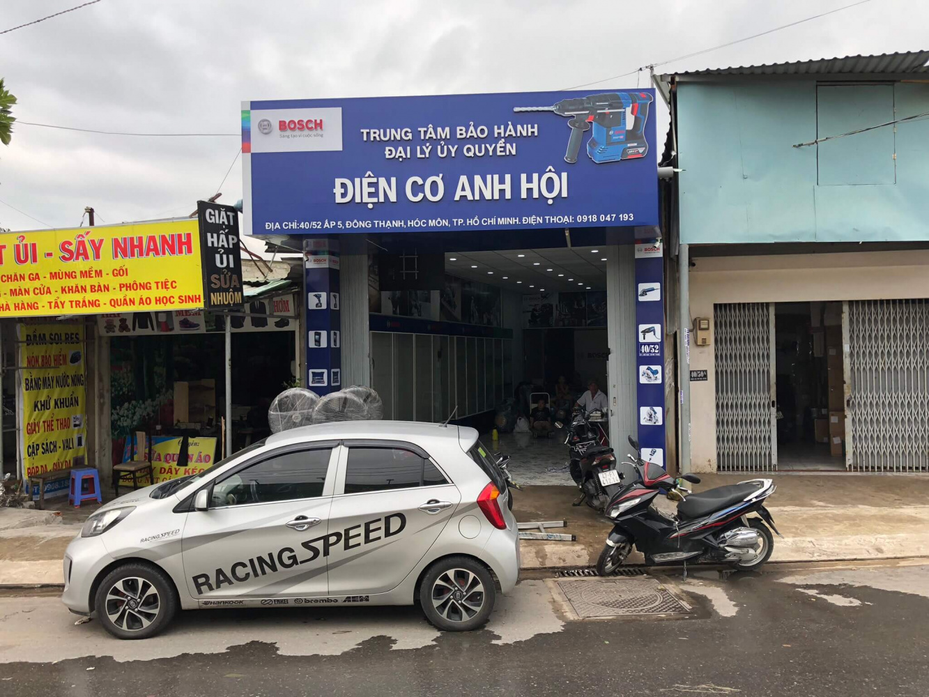 CÔNG TRÌNH ĐẠI LÝ BOSCH ANH HỘI