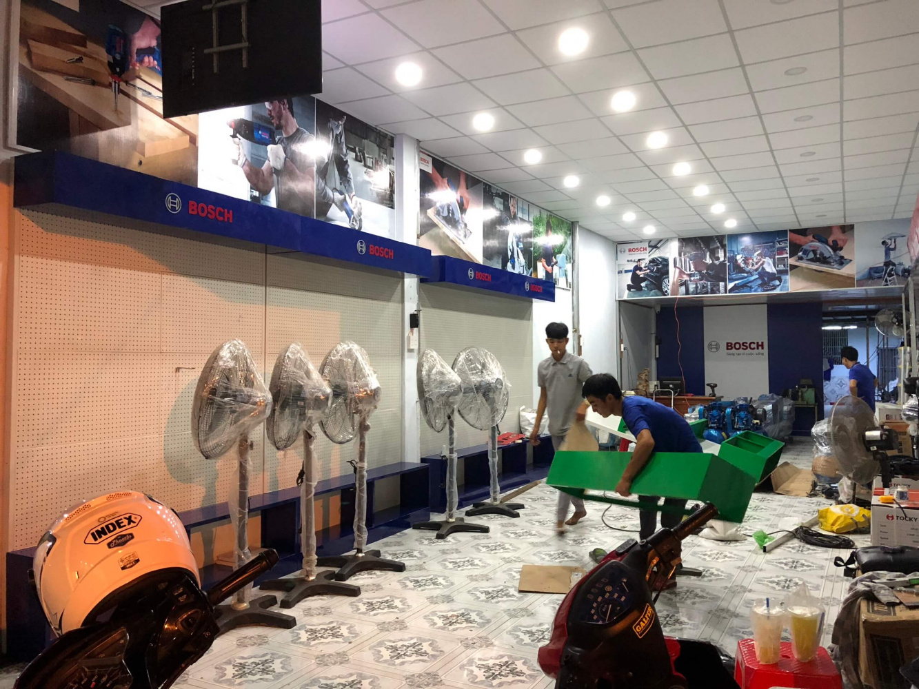 CÔNG TRÌNH ĐẠI LÝ BOSCH ANH HỘI