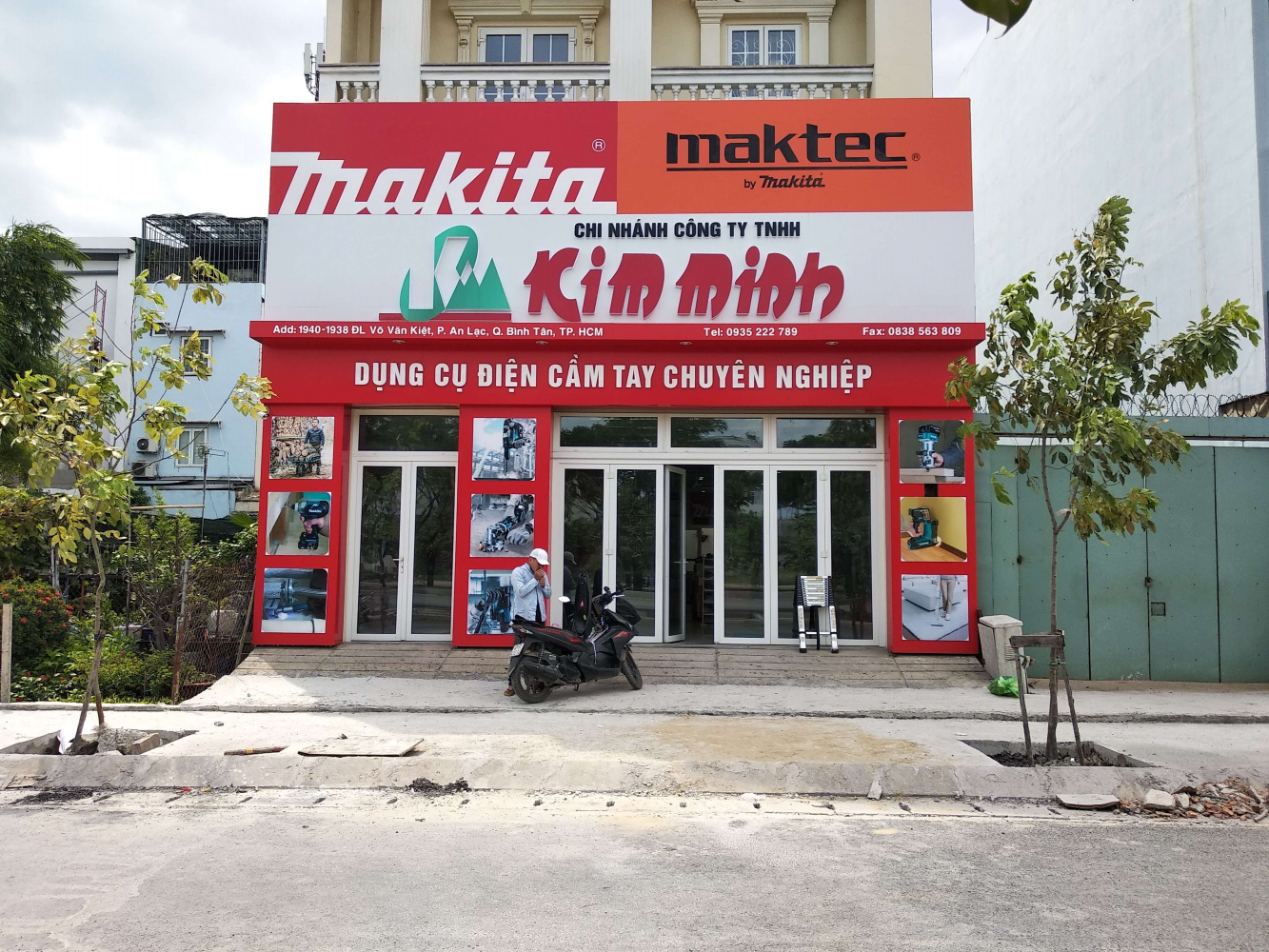 CÔNG TRÌNH SHOWROOM KIM MINH